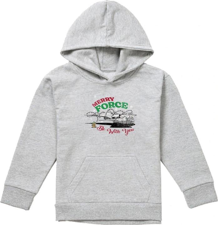 Produktbild Star Wars Merry Force Be With You Kapuzenpullover weihnachtliches Design (128)