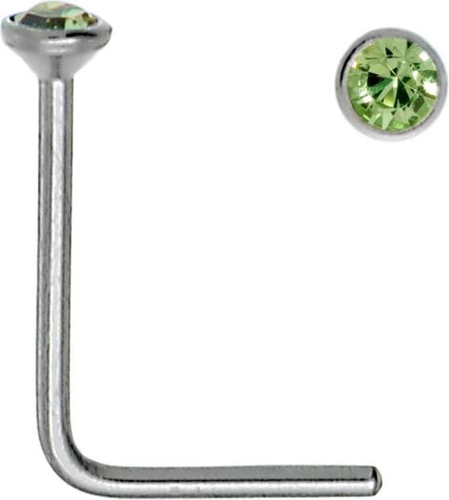 Image du produit Bijouteria Piercing nez (Acier inoxydable, Cristallin)
