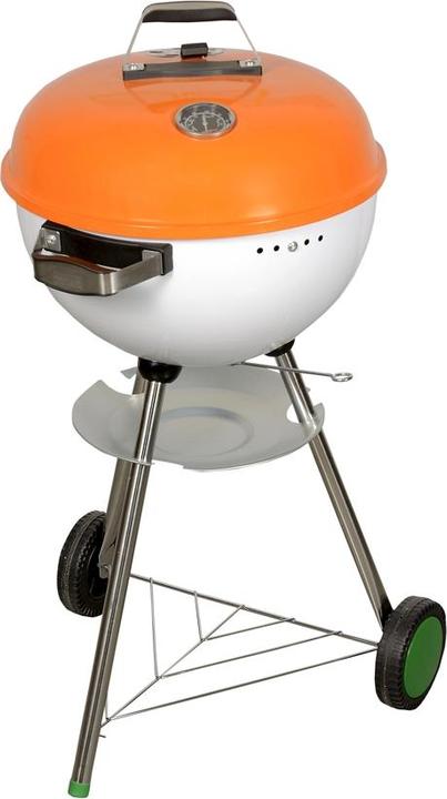 Master 4U-Onlinehandel Kugelgrill Ø46x94cm Rundgrill Holzkohlegrill Standgrill Grillwagen mit Thermometer a