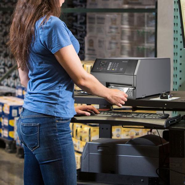 Actual product image Honeywell PX65A, Ethernet, Rewinder + (90000 dpi)