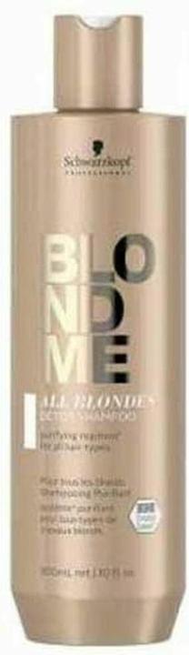 Schwarzkopf Professional Blond Me All Blondes Detox Shampoo-300 ml (300 ml, Liquid shampoo)