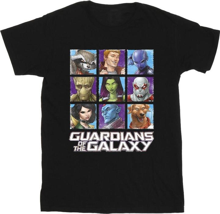 Produktbild Guardians of the Galaxy Character Squares TShirt (XL)