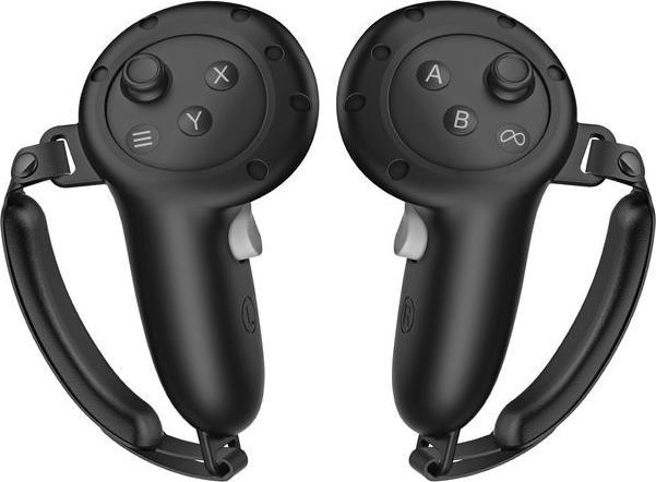 MU Classic Meta Quest 3 / 3S Controller Silicone Grip Housse de protection avec support poignet