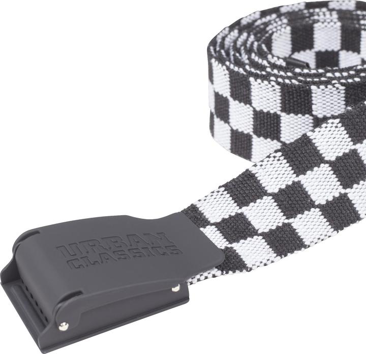 Produktbild Urban Classics UC Canvas Belt Checkerboard 150cm (One Size)