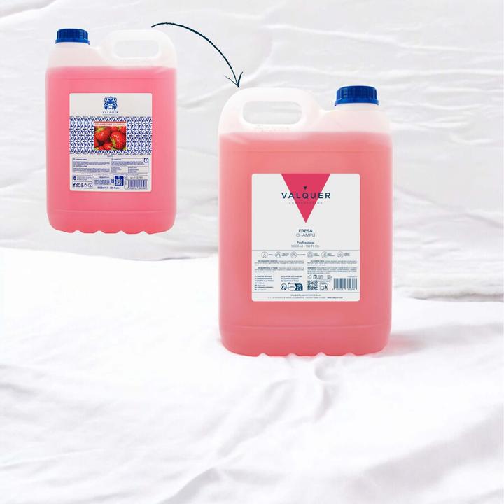 Produktbild Valquer Shampoo Erdbeere 5000ml (Flüssiges Shampoo)