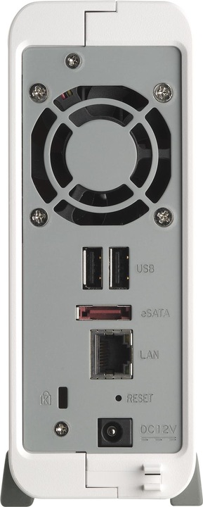 Immagine prodotto QNAP TS-110, NAS iSCSI per 1x SATA, Windows AD, NFS