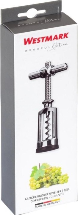 Actual product image Westmark Bell corkscrew "Chianti "+GK, verch, 15.5x7x3.5 cm (1156 (Corkscrew)
