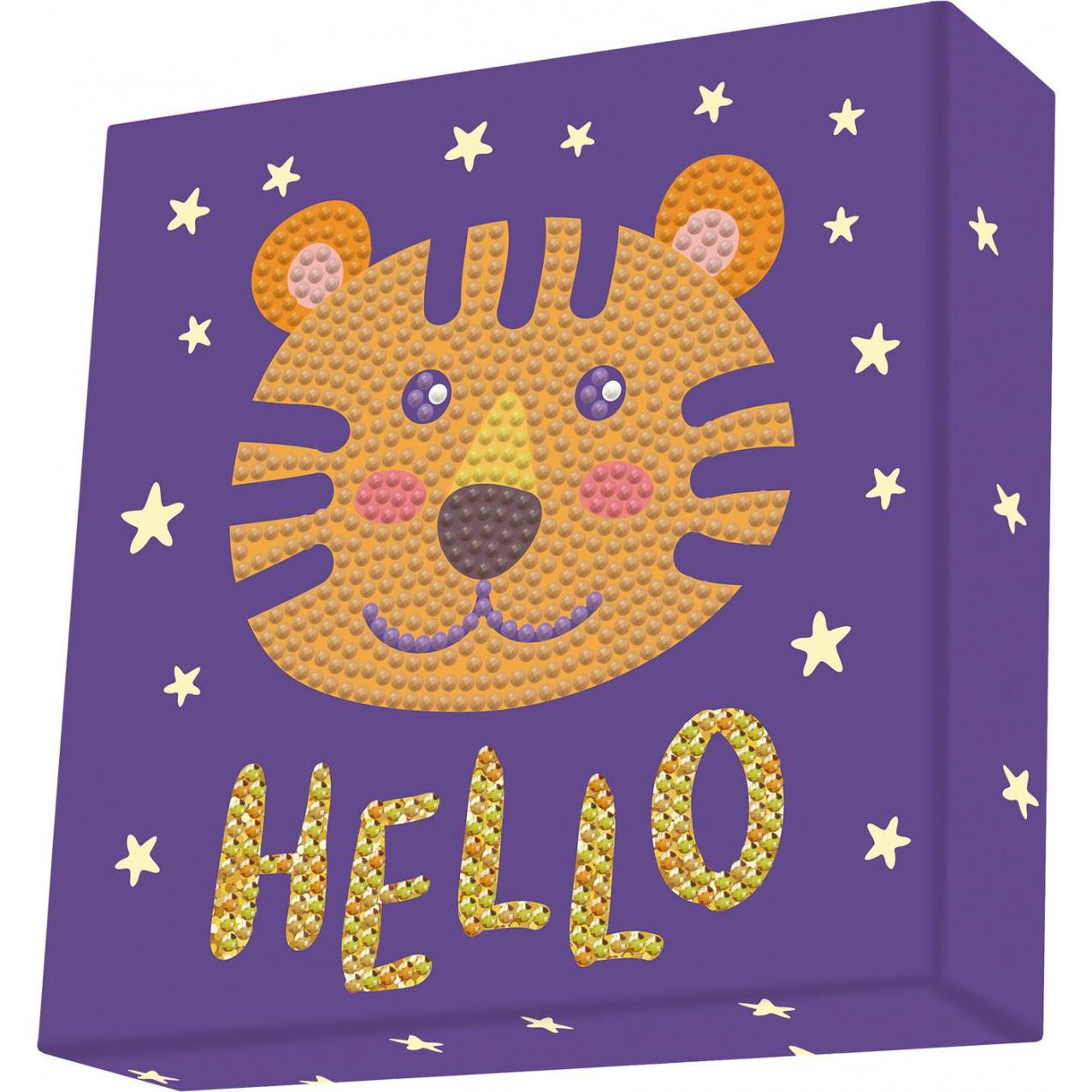 Diamond Dotz Diamond Painting Hallo Tiger