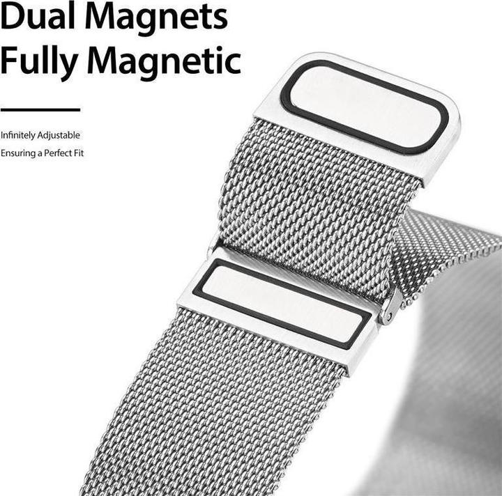 Image du produit Dux Ducis Pro Bracelet (42 mm, 44 mm, 45 mm, 49 mm, Acier inoxydable, Apple Watch Series 5, Apple Watch SE, Apple Watch Ultra 2, Apple Watch Series 4, Apple Watch SE (2022/2023), Apple Watch Series 3, Apple Watch Series 8, Apple Watch Series 7, Apple Watch Series 6, Apple Watch Series 9, Apple Watch Ultra)