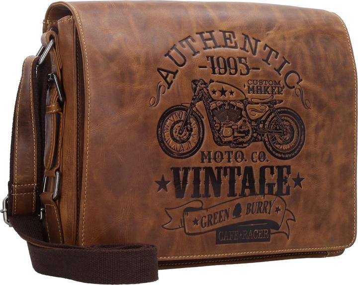 Actual product image Greenburry Shoulder Bag Cafe Racer 0833