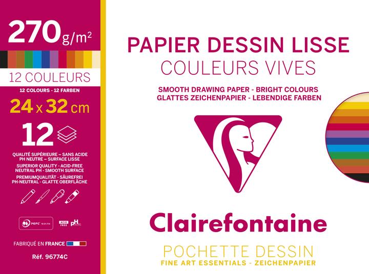 Actual product image Clairefontaine Art lessons (270 g/m², 540 x)