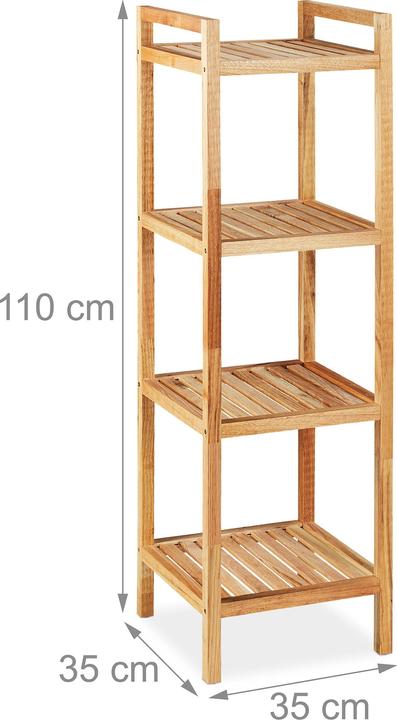 Immagine prodotto Relaxdays Scaffale da bagno (35 x 35 x 110 cm)