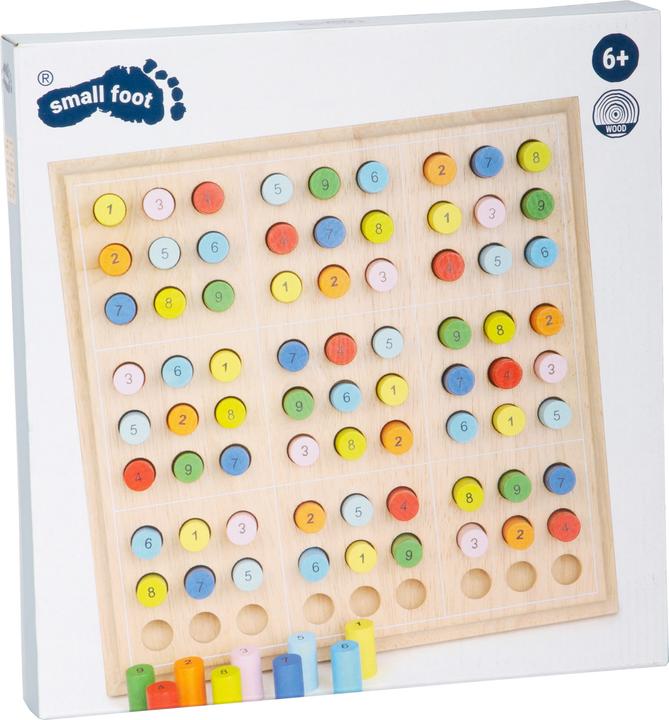 Actual product image small foot Sudoku (German)