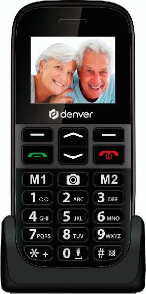 Actual product image Denver BAS-18500MNB Grandson barely-phone med camera (1.77")