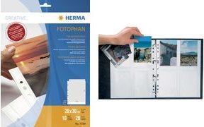 Image du produit HERMA Housses pour photos (23 x 31 cm, 10x)