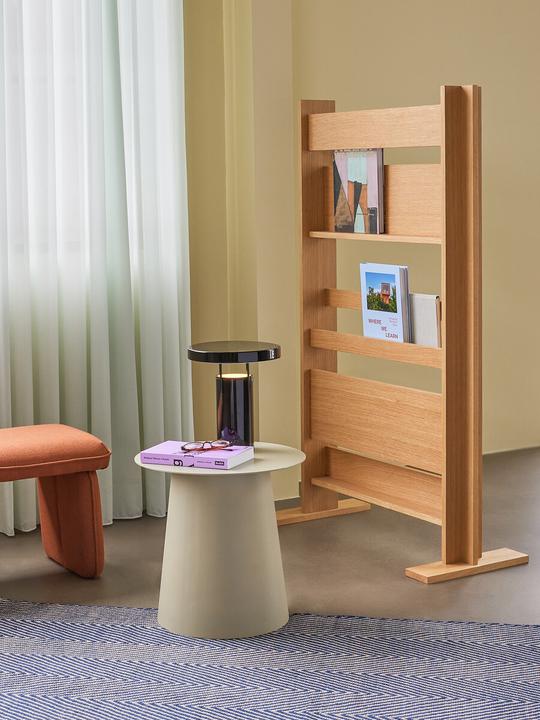 Actual product image Hübsch Forma Magazine Holder/Partition Natural (40 x 40 x 142 cm)