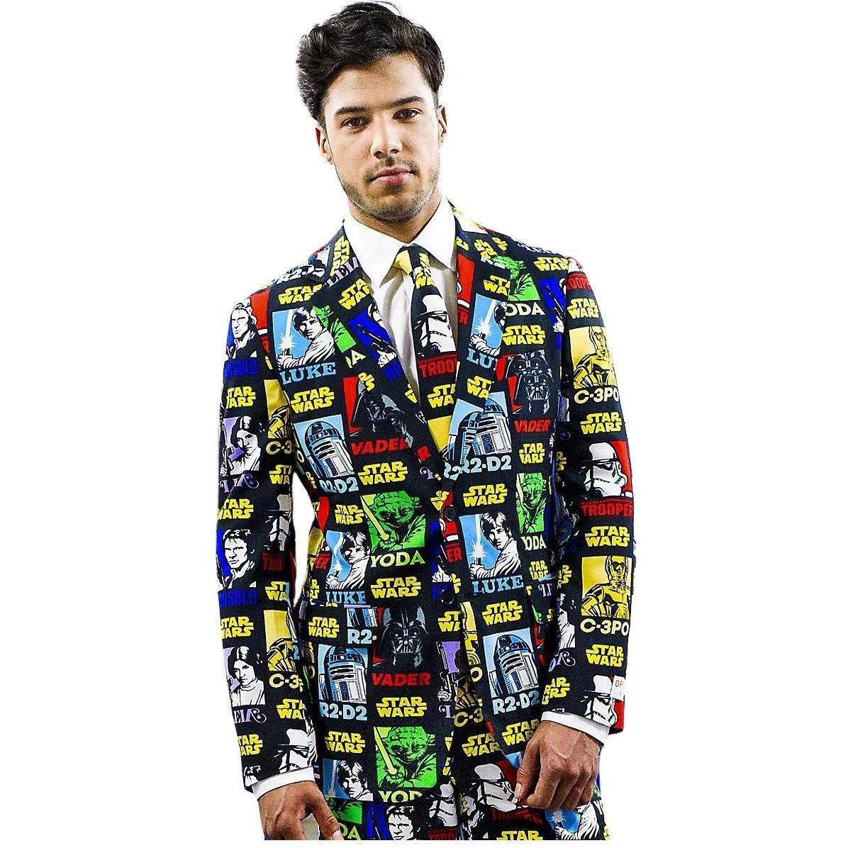 OppoSuits Strong Force Jackett - slim-fit Sakko für Karneval (52)