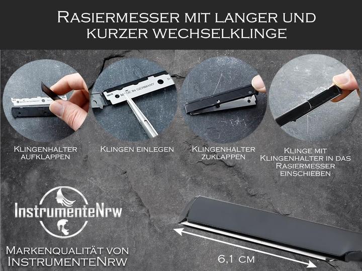 Produktbild InstrumenteNrw Rasiermesser-Set