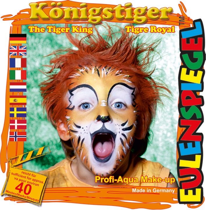 Immagine prodotto Eulenspiegel Set per il trucco della tigre