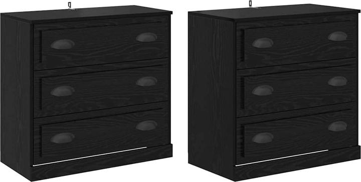 Schwarz Eichen-Optik