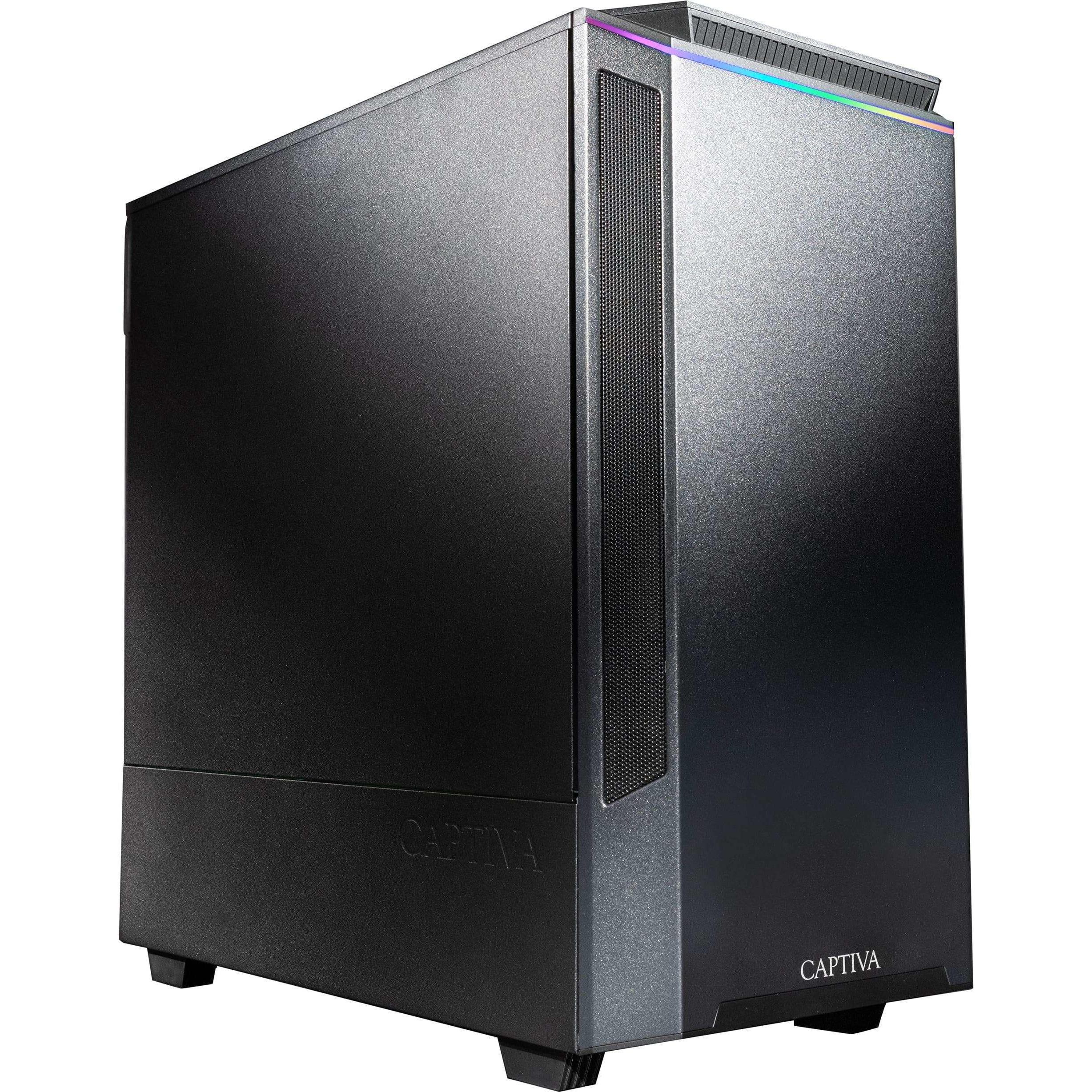 Captiva Workstation I86-778 (Intel Core Ultra 7 265K, 32 GB, 2000 GB, Intel Arc Graphics), PC, Schwarz