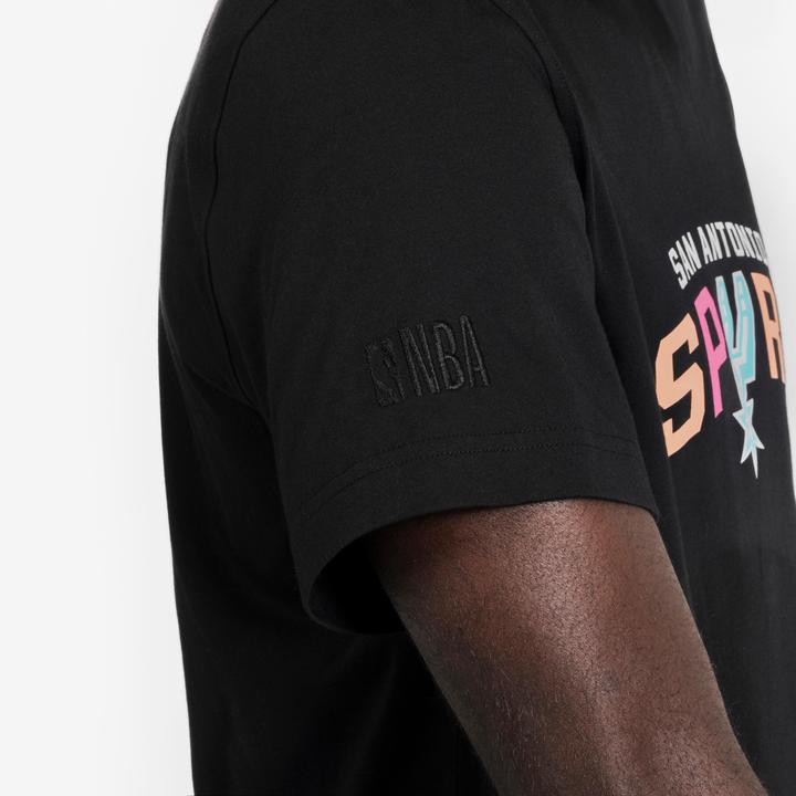 Image du produit Tarmak T-shirt de basketball nba san antonio spurs homme/femme - ts 900 ad noir (S)