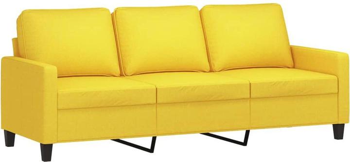 Produktbild vidaXL 3-Sitzer-Sofa mit Hocker (3-Sitzer)