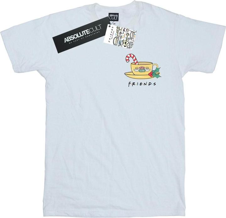 Immagine prodotto Friends Christmas Coffee Mug Breast Print Maglietta Ragazze (104)