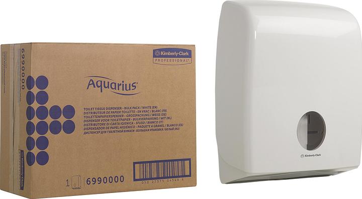 Produktbild Kimberly-Clark AQUARIUS Toilet Tissue Dispenser White