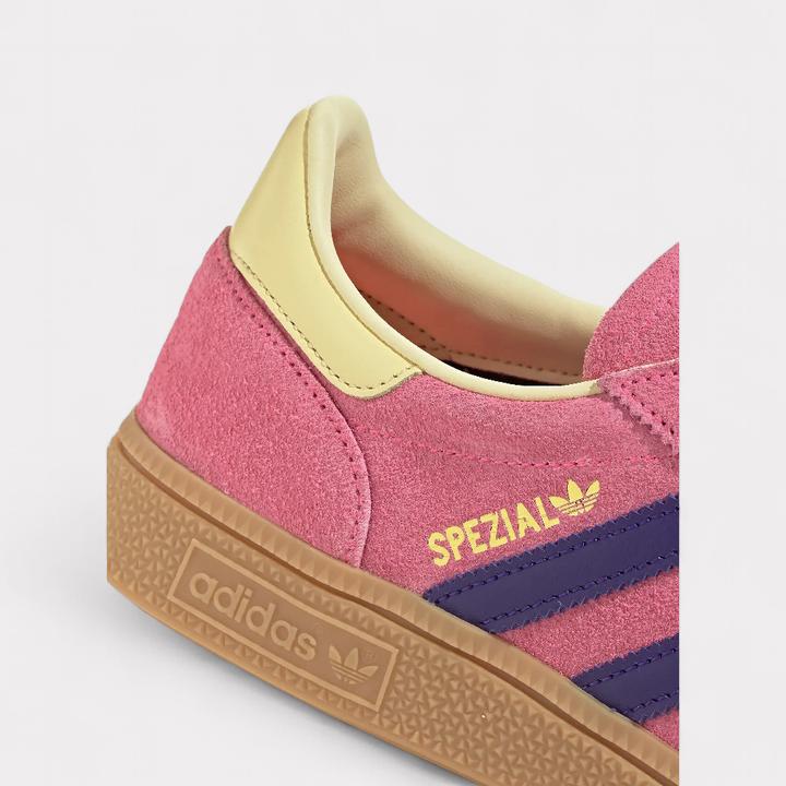 lucid pink, almost yellow, collegiate purple