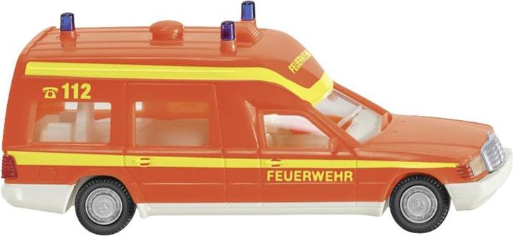 Productafbeelding Wiking 060701 H0 Hulpverleningsvoertuig model Mercedes Benz Binz, brandweer - ambulance