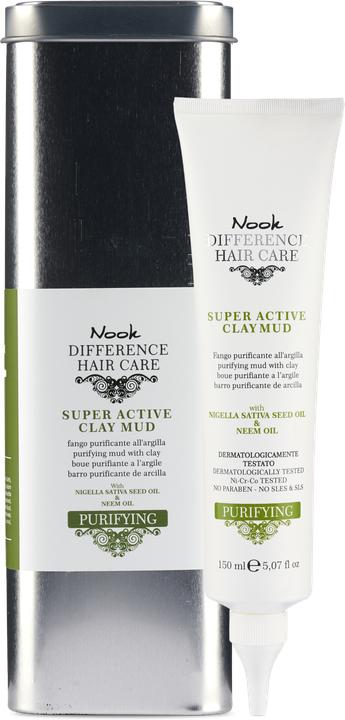 Immagine prodotto Nook Difference Hair Care Purifyng Super Active Clay Mud 150ml (150 ml)