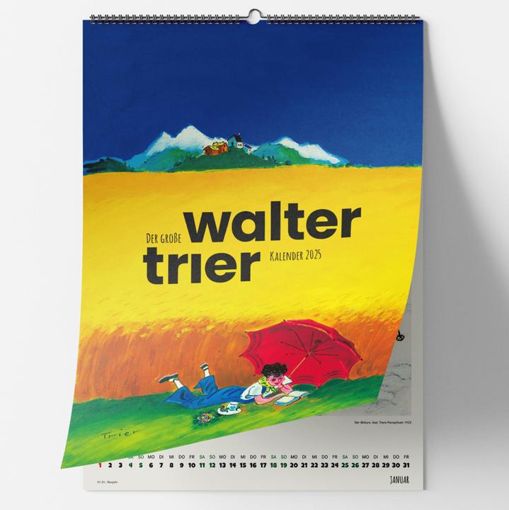 Der grosse Walter Trier Wandkalender 202 (30 x 42 cm, Harter Einband, Deutsch)