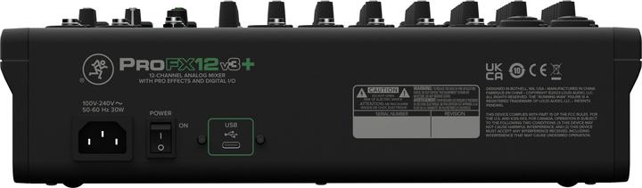 Produktbild Mackie ProFX12v3+ (Studio- und Livemixer)