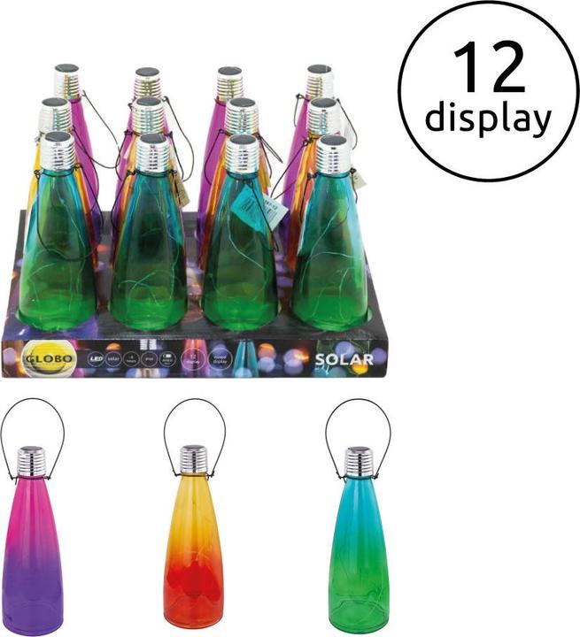 Produktbild Globo Solarleuchte Glas, 10xled (IP44)