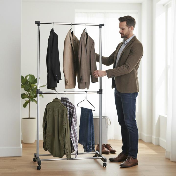 Image du produit HAKU Möbel Rollgarderobe