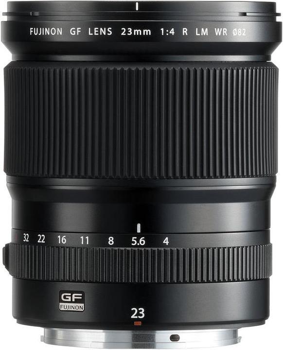 Fujifilm Fujinon GF 23mm f/4 R LM WR (Fujifilm Fujinon GF, Formato medio)