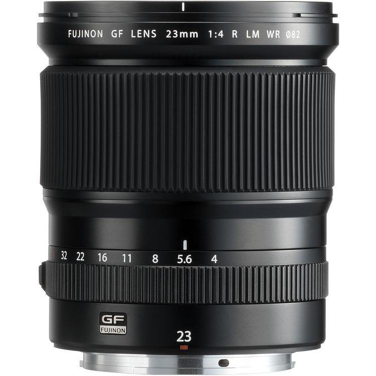 Fujifilm Fujinon GF 23mm f/4 R LM WR (Fujinon GF, Mittelformat), Objektiv, Schwarz