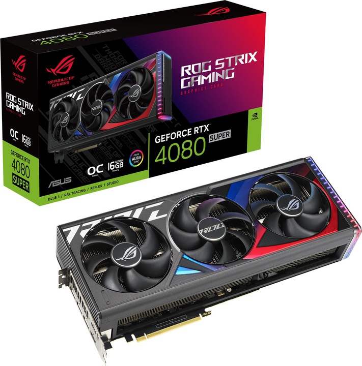 Actual product image ASUS ROG Strix GeForce RTX 4080 SUPER OC (16 GB)
