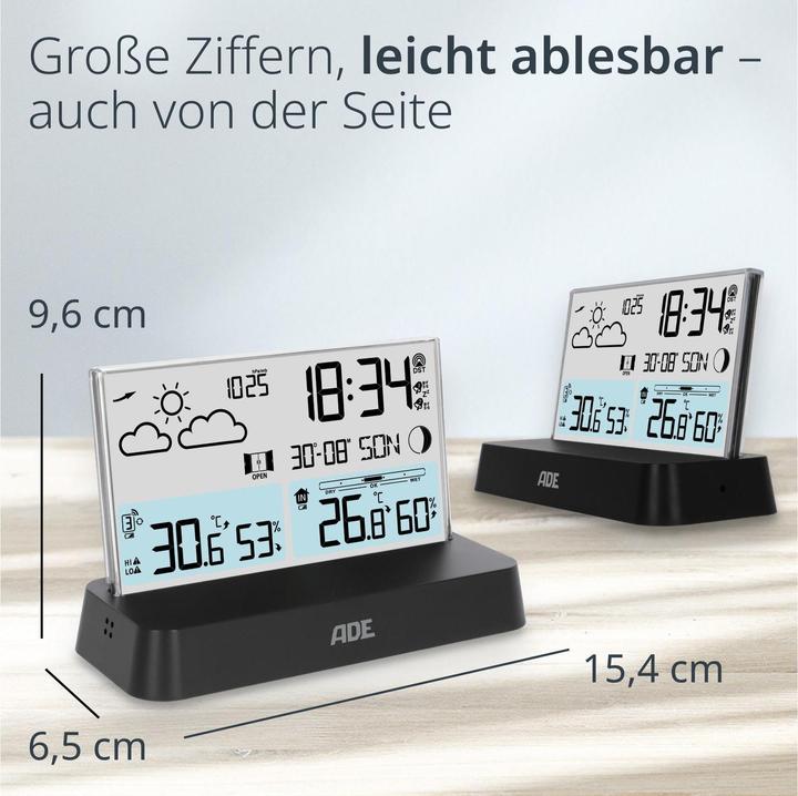 Actual product image ADE Weather station
