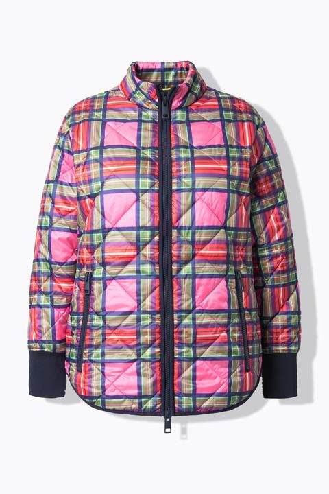 Actual product image Laurasøn Plaid Sandwich Quilted Jacket (50)