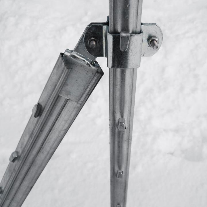 Produktbild Aquagart 1 Erdteller für Z-Profil Pfahl Wildzaun Forstzaun Knotengeflecht Weidezaun