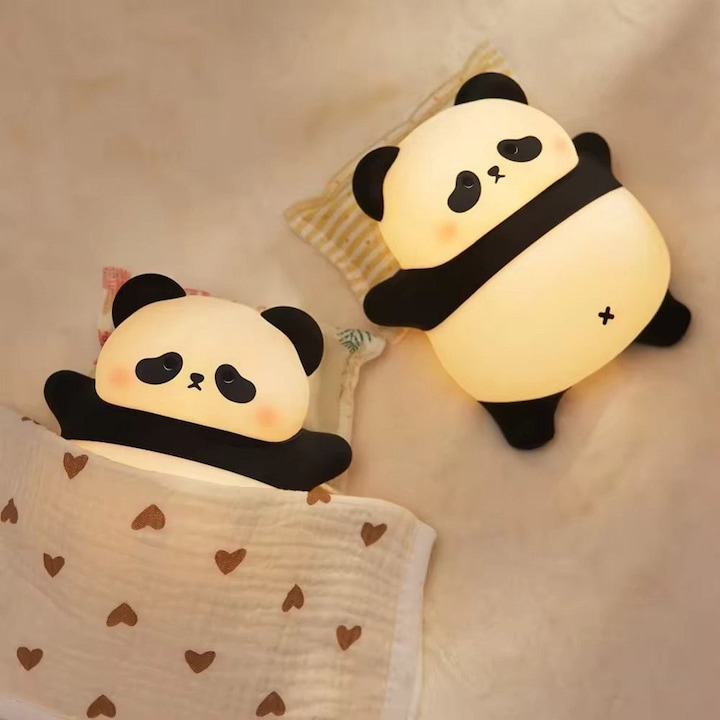 Produktbild OEM Consumer electronics Table lamp bedside Sleeping panda Art Deco touch style