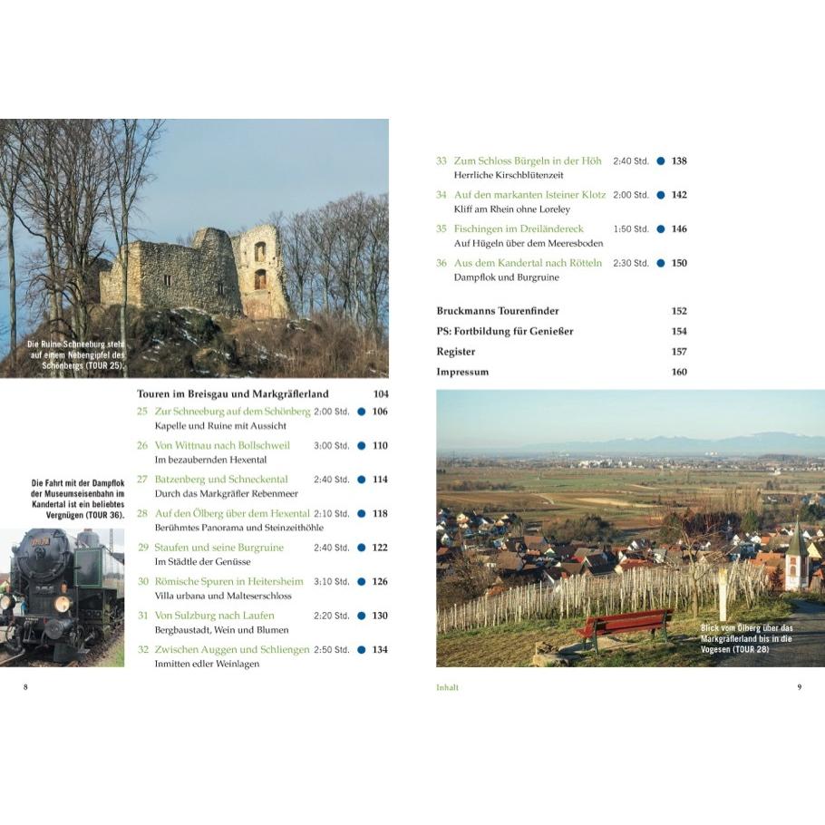 Thumbnail - Wandergenuss Kaiserstuhl und Markgräflerland, Ratgeber von Rainer D. Kröll
