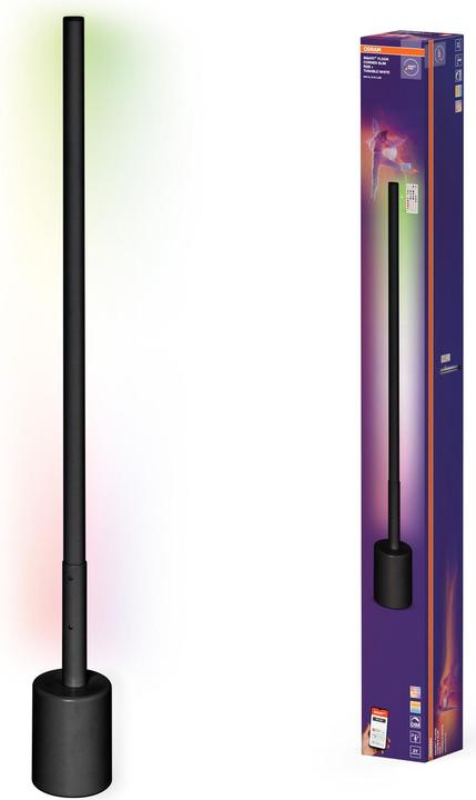 Produktbild Osram Smart Wifi Floor Corner Slim With Remote Control Black Slim RGB + Tw + Rc (280 lm)