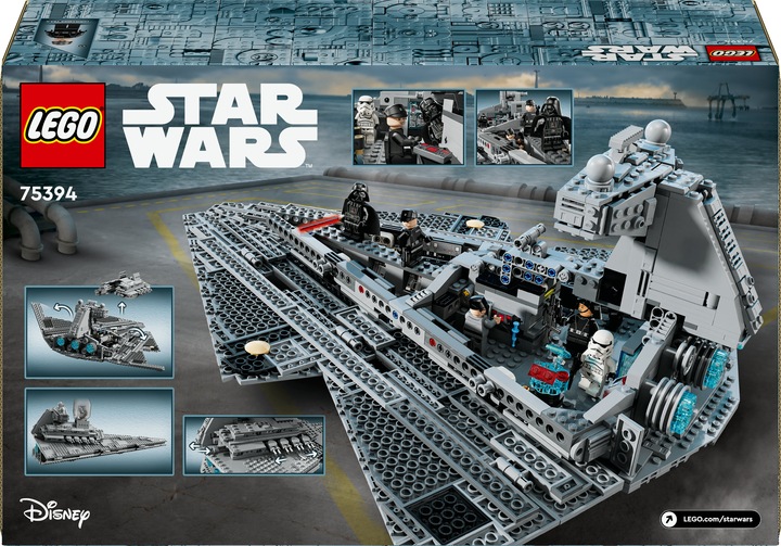 Image du produit LEGO Destroyer stellaire impérial (75394, LEGO Star Wars, LEGO difficiles à trouver)