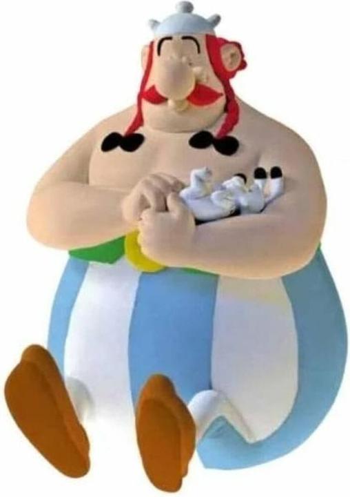 Plastoy Tirelire Chibi Obelix Idefix