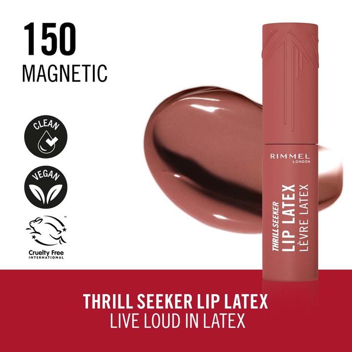 Immagine prodotto Rimmel London Thrill Seeker Lip Latex (150 Magnetico)