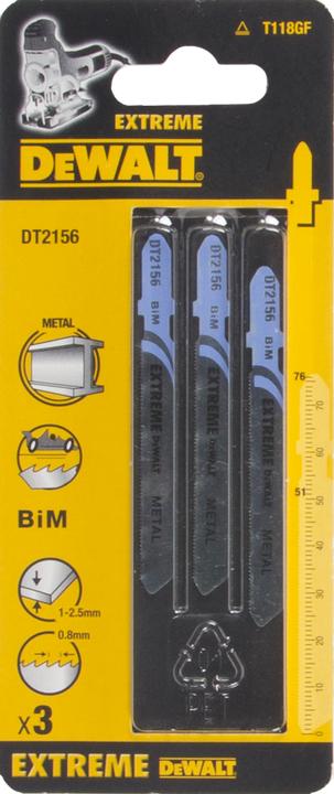 Produktbild DeWalt Stichsägeblatt Metallblech