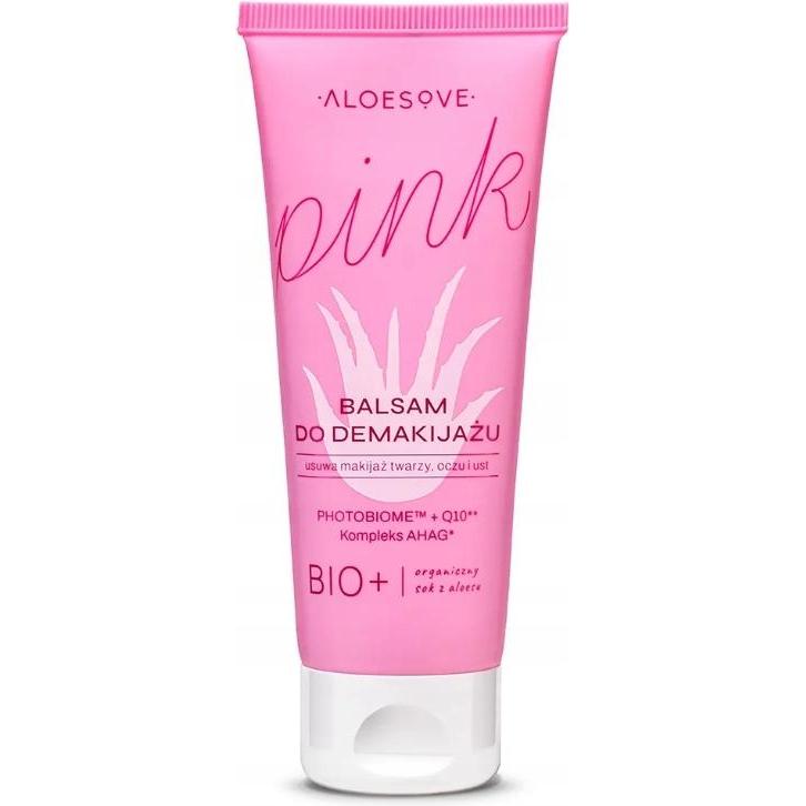 Aloesove, Gesichtsreinigung, Make-up Entferner Balsam mit Kokosnussduft 100ml - Vegan, feuchtigkeitsspendend, schützt vo...